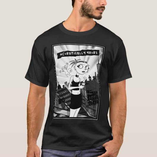 Neurotisch, komisch Shirt (Voorkant)