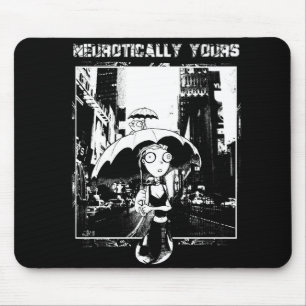 Neurotisch van Yours Comic Art Mousepad Muismat