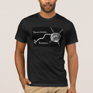 Neurotrans-Knitter-Mannen T-shirt
