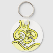 Neurotransmitters Sleutelhanger (Voorkant)
