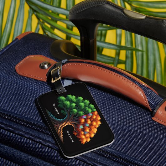 Neurotypical vs. Neurodiverse Bagagelabel (Voorkant Insitu 1)