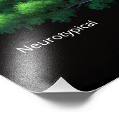 Neurotypical vs. Neurodiverse Foto Afdruk (Hoek)