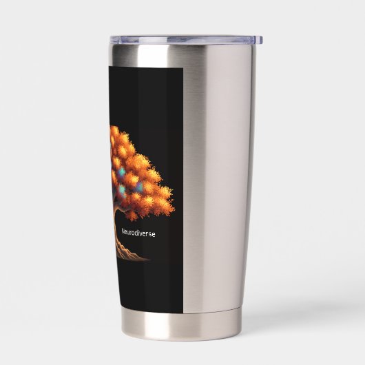 Neurotypical vs. Neurodiverse Geïsoleerde Drinkbeker (Links)