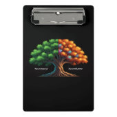 Neurotypical vs. Neurodiverse Mini Klembord (Voorkant)