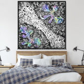 Neurotypisch Canvas Afdruk (Insitu (Slaapkamer))