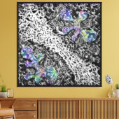 Neurotypisch Canvas Afdruk (Insitu (Woonkamer))
