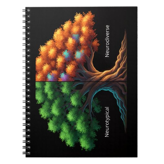 Neurotypisch vs. Neurodivers Notitieboek (Voorkant)