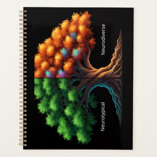 Neurotypisch vs. Neurodivers Planner (Voorkant)