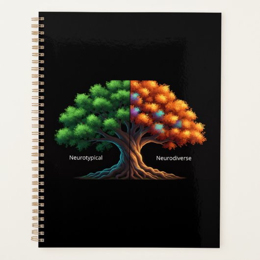 Neurotypisch vs. Neurodivers Planner (Voorkant)