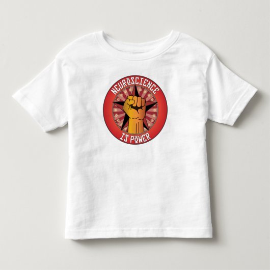 Neurowetenschap heeft macht kinder shirts (Voorkant)