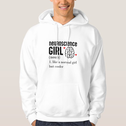 Neurowetenschap Hoodie (Voorkant)