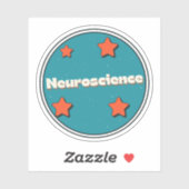 Neurowetenschap Sticker (Vel)