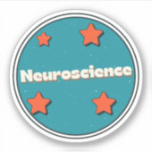 Neurowetenschap Sticker (Voorkant)