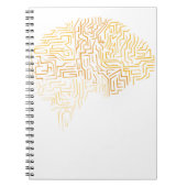 Neurowetenschap Superhuman Brain Gift Notitieboek (Voorkant)