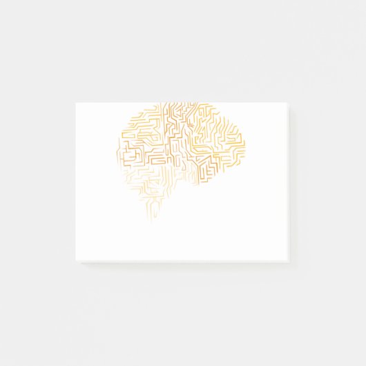 Neurowetenschap Superhuman Brain Gift Post-it® Notes (Voorkant)