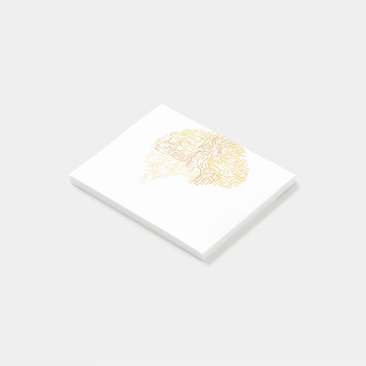 Neurowetenschap Superhuman Brain Gift Post-it® Notes (Schuin)