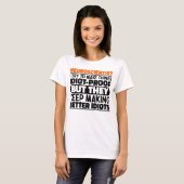 Neurowetenschapper Ik Probeer Dingen Grappig Te Ma T-shirt (Voorkant volledig)