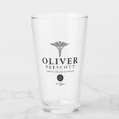 Neurowetenschapper Professional Afstuderen Retirem Glas (Voorkant)