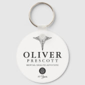 Neurowetenschapper Professional Afstuderen Retirem Sleutelhanger (Voorkant)