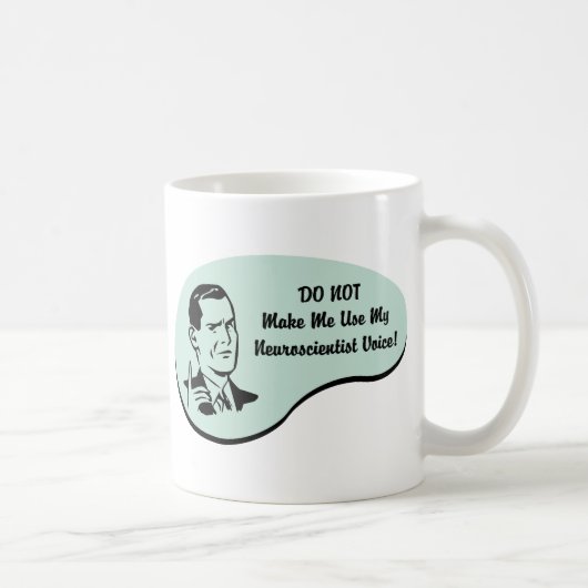 Neurowetenschapper Voice Koffiemok (Rechts)