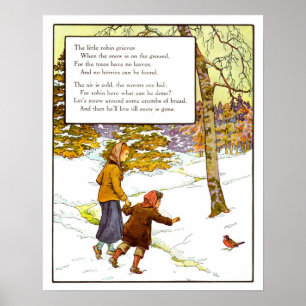 Neursery Print - de kleine Robin