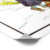  Neursery Print - de kleine Robin (Hoek)