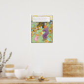  neursery print - Er was een oude vrouw (Keuken)