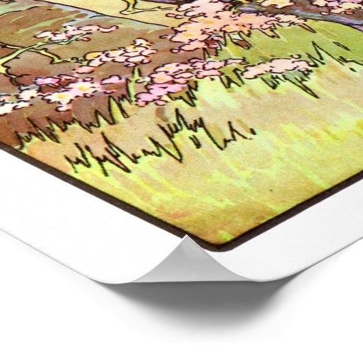  Neursery Print- Hush-a bye, Baby Poster (Hoek)