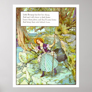 Neursery Print - Little Bo-Peep