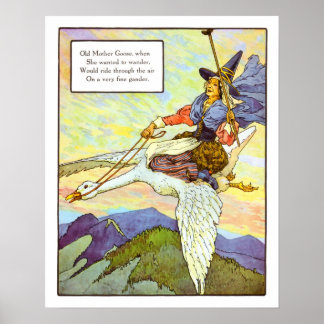 neursery print - Oude Moeder Goose