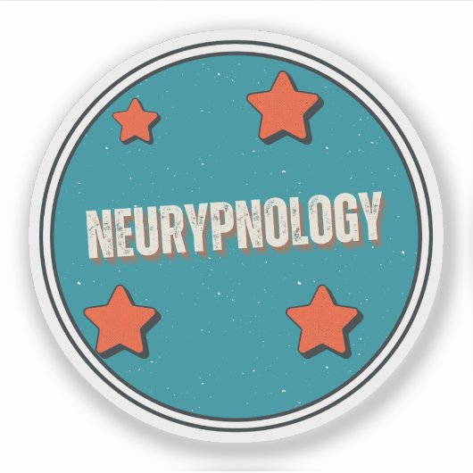 Neurypnologie Sticker (Voorkant)