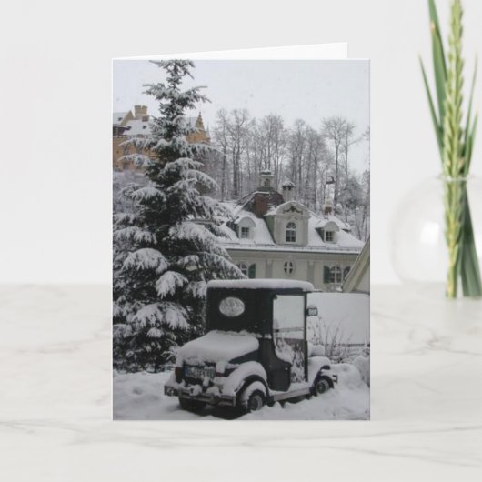 Neuschwanstein 2004 feestdagen kaart (Voorkant)