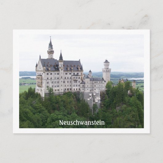 Neuschwanstein Briefkaart (Voorkant)