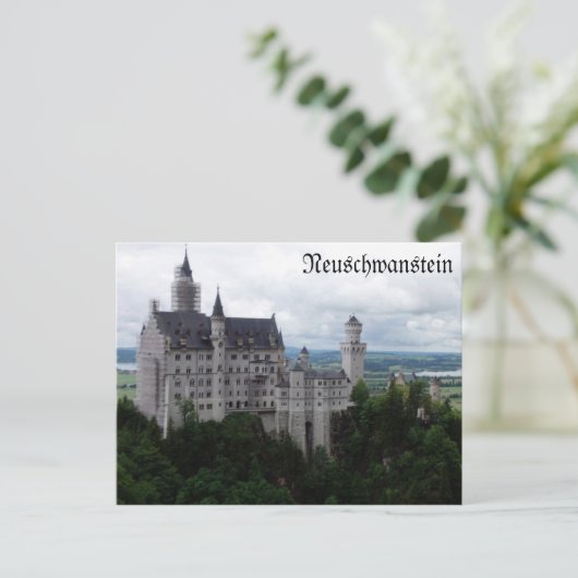 Neuschwanstein Briefkaart (Staand voorkant)