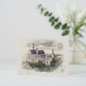 Neuschwanstein Briefkaart (Staand voorkant)