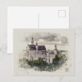 Neuschwanstein Briefkaart (Voorkant / Achterkant)