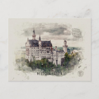 Neuschwanstein Briefkaart