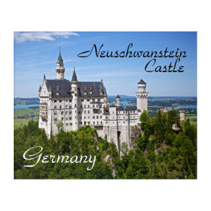 Neuschwanstein Castle Acryl Muurkunst