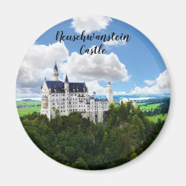 Neuschwanstein Castle Bavaria Duitsland Fotografie Magneet