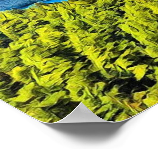 Neuschwanstein Castle Bavaria Duitsland Poster (Hoek)