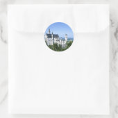 Neuschwanstein Castle Bavaria Ronde Sticker (Tas)