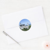 Neuschwanstein Castle Bavaria Ronde Sticker (Envelop)
