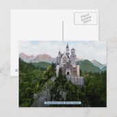 Neuschwanstein Castle, Beieren, Duitsland Briefkaart (Voorkant / Achterkant)