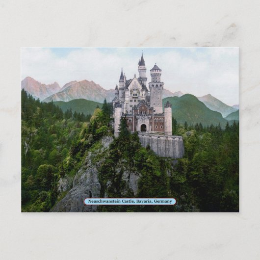 Neuschwanstein Castle, Beieren, Duitsland Briefkaart (Voorkant)