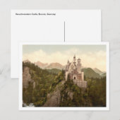 Neuschwanstein Castle, Beieren, Duitsland Briefkaart (Voorkant / Achterkant)
