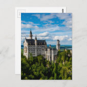Neuschwanstein Castle - Beieren - Duitsland Briefkaart (Voorkant / Achterkant)