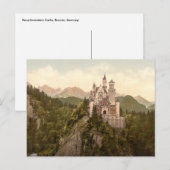 Neuschwanstein Castle, Beieren, Duitsland Briefkaart (Voorkant / Achterkant)
