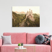 Neuschwanstein Castle, Beieren, Duitsland Canvas Afdruk (Insitu (Woonkamer))