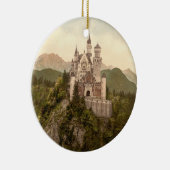 Neuschwanstein Castle, Beieren, Duitsland Keramisch Ornament (Rechts)