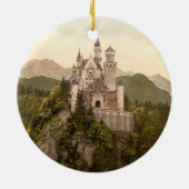 Neuschwanstein Castle, Beieren, Duitsland Keramisch Ornament (Achterkant)